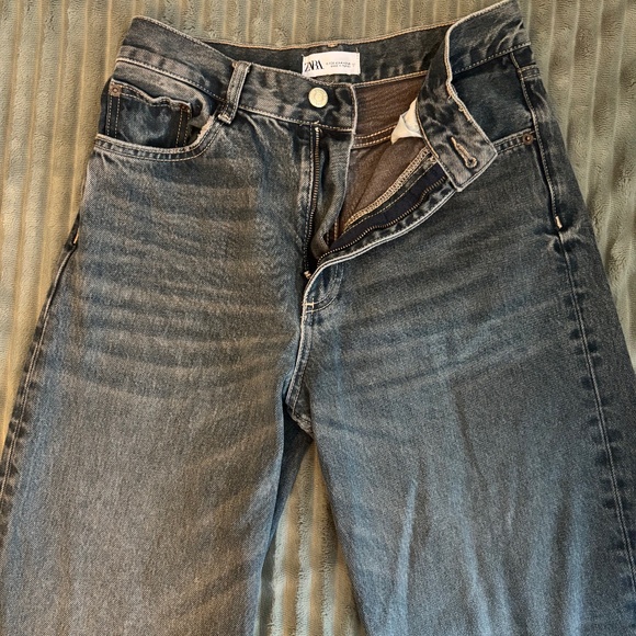 Zara - wash denim jeans - Picture 1 of 6